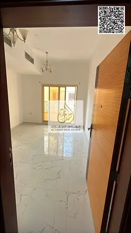 🏢 شقة غرفة وصالة للإيجار السنوي في العالية – عجمان