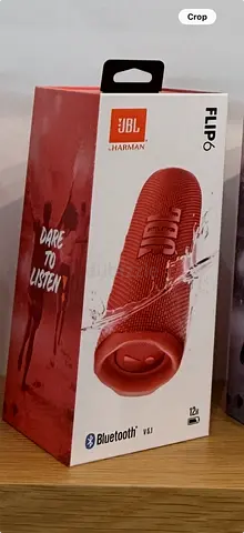 JBL Flip 6 Portable Bluetooth Speaker - Red (Brand New in Box)