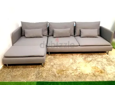 IKEA SÖDERHAMN 4-seat sofa, with chaise longue