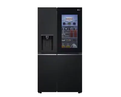 LG Smart Door-in-Door French Door Refrigerator with Water Dispenser (Black)