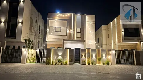 ✨ For Annual Rent: 5-Bedroom Villa with Roof Terrace and Walk-in Closet in Ajman
