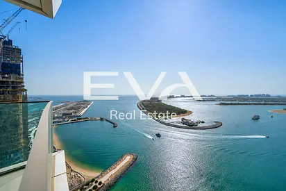 PARTIAL SEA AND PALM VIEW | FULLY FURNISHED