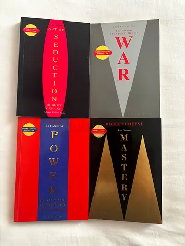 Robert Greene Concise Collection – 4 Paperback Books – New Condition