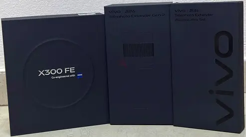 Vivo X300 FE 12GB 512GB global version color Green with camera kit