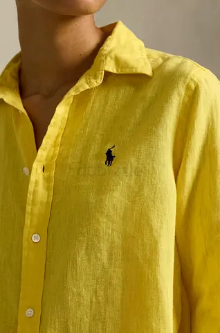 Polo Raph Laurent Linen shirt costom fit S unisex