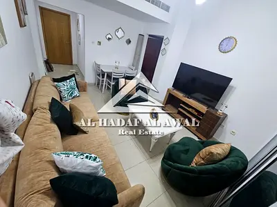 غرفة وصالة للإيجار | برج الخان 2 – التعاون | جاهزة للسكن