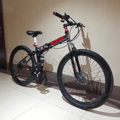 Land Rover 26 Foldable Mountain Bike | 21-Speed | Full Suspension | Dual Disc Brakes
