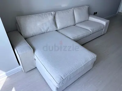 Same like new Condition IKEA Kivik L Shape Sofa Beige