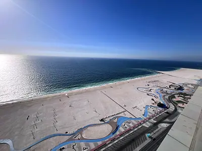 Luxury Duplex In the Residence Towers - Ajman Corniche Full and unobstructed sea views from the balcony and living room In a prime location close t