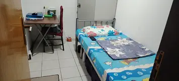 Small room with attached washroom available for a single executive in Hamdan Street