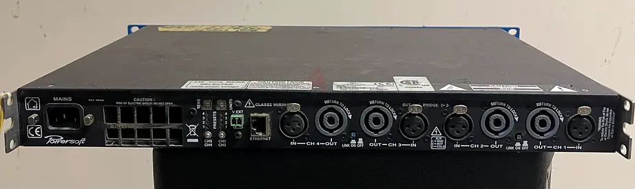 Powersoft M50Q 4-channel Class-D power amplifier