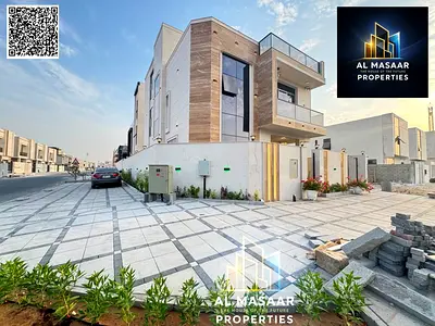 Corner villa facing Al-Hamidiyah Park and the mosque, with all services included, at a price that i