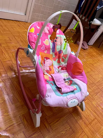 Baby Toddler Rocker Dining Chair Pink