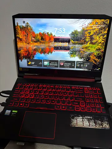 Acer Nitro 5 AN515-54 Gaming Laptop – 9th Gen i5, GTX 1650 4GB, 16GB RAM (Upgraded), 1TB SSD