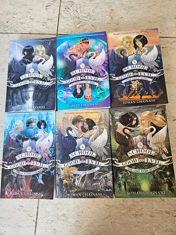 The School for Good and Evil book set (6 paperback books) by Soman Chainani