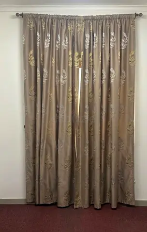 Long curtains