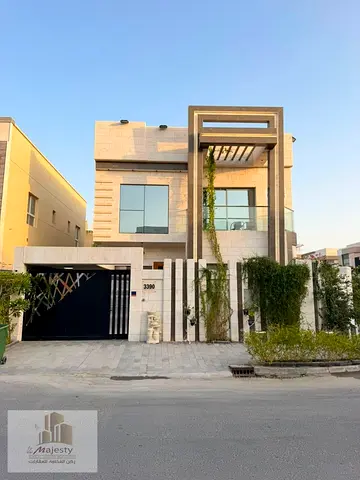 🏡✨ فيلا زاوية فاخرة للإيجار في عجمان – الياسمين | 5 غرف ماستر | مفروشة بالكامل | جاهزة للسكن ✨🏡
