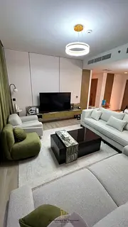 Waterfront 2BR Apartment | Multiple Skyline Views | Furnished