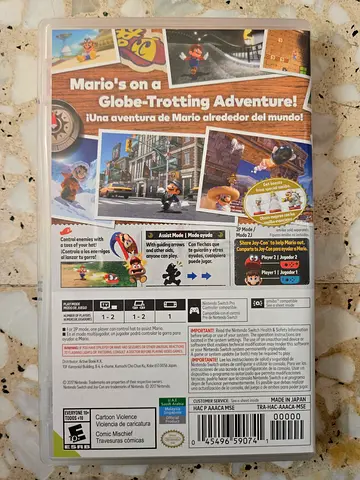 Super Mario Odyssey Nintendo Switch 1