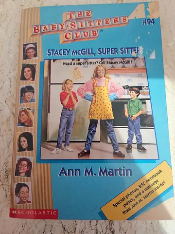 Baby-sitters Club #94: Stacey McGill, Super Sitter (Used Scholastic Paperback)