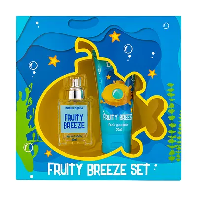 MORIKI DORIKI Fruity Breeze kids fragrance gift set - EDT + shower gel