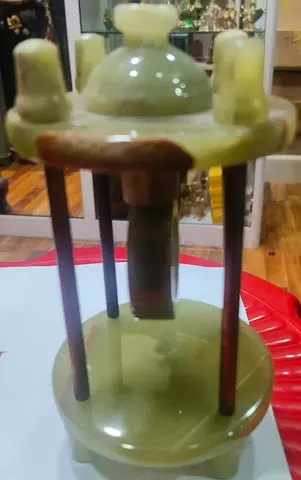 green onyx decorative -18cm height