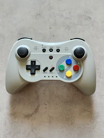 NEXiLUX wireless controller for Nintendo Wii U