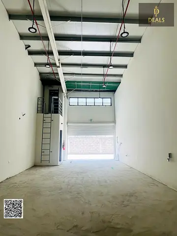 ✨ مستودع جديد للإيجار في الجرف | 1200 قدم² | أرضي فقط | مع مطبخ تحضيري وحمام | 80,000 درهم