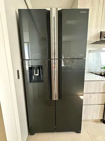 Hitachi 4 door fridge like brand new perfect working new model free delivery