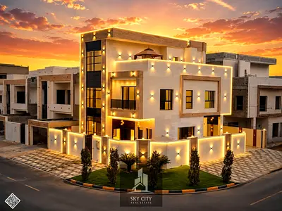 Modern Corner Villa | 6 Master Bedrooms | Private Pool | Roof Terrace ✨including registration fees