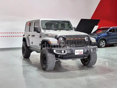 AED 1297/month | 2018 Jeep Wrangler Unlimited Sahara | GCC Specs | Ref#499686