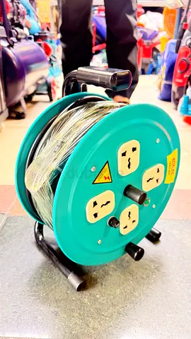 Portable Extension Cable Reel with 4 Sockets - Used