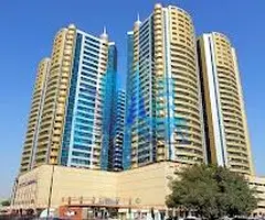 A big spacious clean office with open and beautiful view in Ajman Horizon Towers,Downtown for rent w