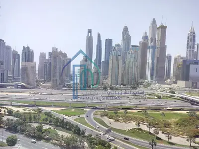 Furnished Studio | High Floor | Golf, SZR & Marina view| Nearby Metro