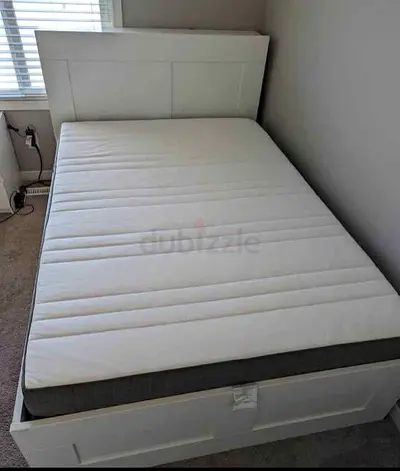 IKEA Hamnes day bed with 2 mattress and 3store drawers