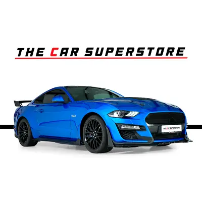 Ford Mustang GT 5L V8-Sports Exhaust System-Aerodynamic Body Kit-High Gloss Black Rims