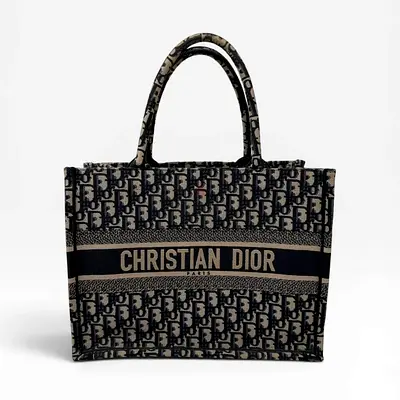 CHRISTIAN DIOR MEDIUM OBLIQUE BOOK TOTE