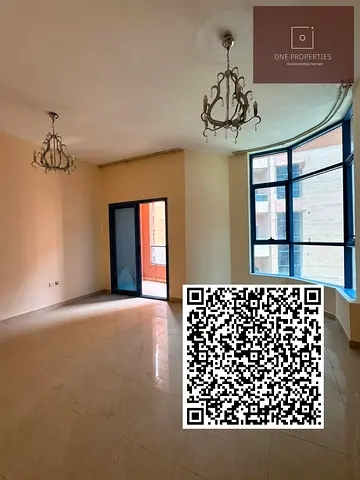 شقة (غرفة وصالة) في برج النعيمية بمساحة واسعة تبلغ 1,019 قدماً مربعاً، بتصميم خالٍ من الأعمدة؛ الشقة شاغرة وجاهزة للسكن الفوري، وتُعد خياراً مثالياً ل