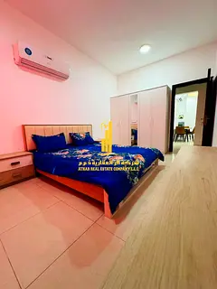 Luxurious apartment, one bedroom and a hall open view, fully furnished New with elegant furnishings