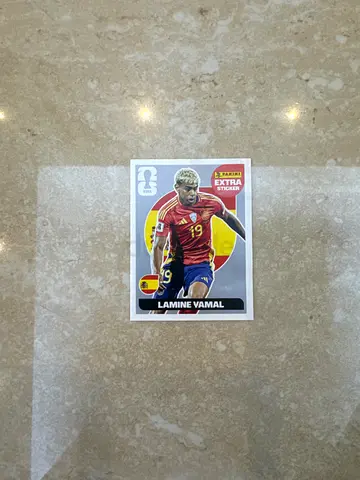 Panini Lamine Yamal Silver Extra Sticker