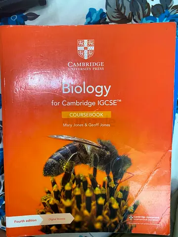 Cambridge Biology for IGCSE Coursebook (Fourth Edition) - Mary Jones  Geoff Jones