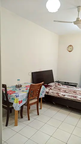 Spacious Balcony Room for South Indian Couple | Next to Al Ghubaiba Metro | All Bills Included