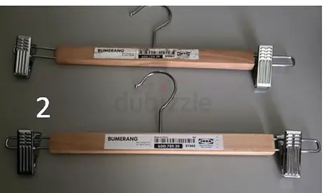 IKEA hangers, clean and almost new