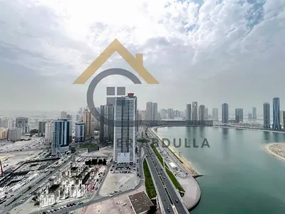 Chiller Free- Sea View Spacious 3Br-Apartment with Gym Pool-Free Parking-Only in 103k With Easy Payment Plan-Al khan Sharjah