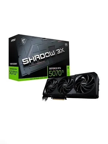 🔥MSI GeForce RTX 5070 Ti 16GB Gaming Trio OC SHADOW | Brand New | Official Warranty | Sealed Box🔥