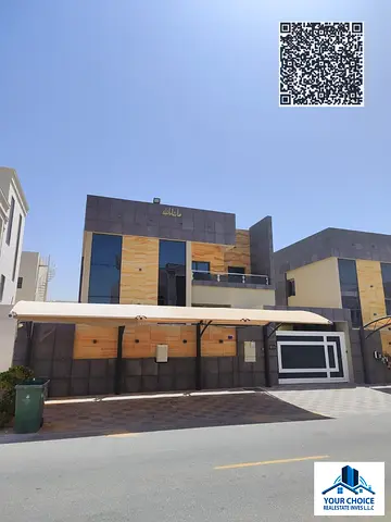 For Rent Villa G+1_ 4 Bedrooms+Maids Room_ Rent Price in 100K in Al Zahya_Ajman UAE