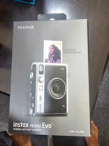 Fujifilm Instax Mini Evo Camera (Black) - New in Box