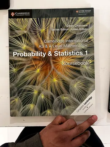 AS levels Mathematics textbook for sale