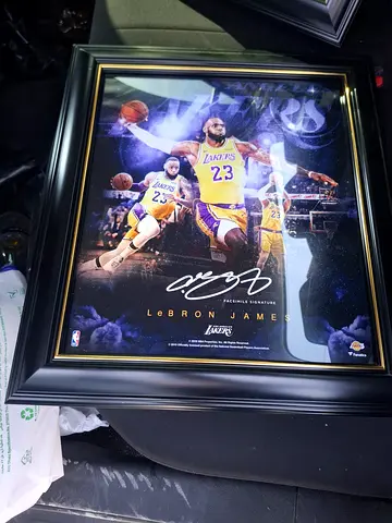NBA wall frame kobe