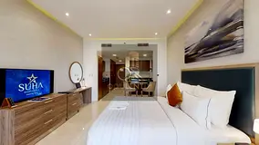 Modern Studio Hotel Apartment in Suha Creek | Premium Waterfront Living